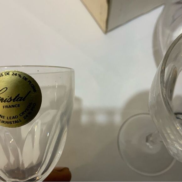 3PC Crystal Decanter And Matching Glasses Set by Paul Sebastian France - Picture 5 of 7